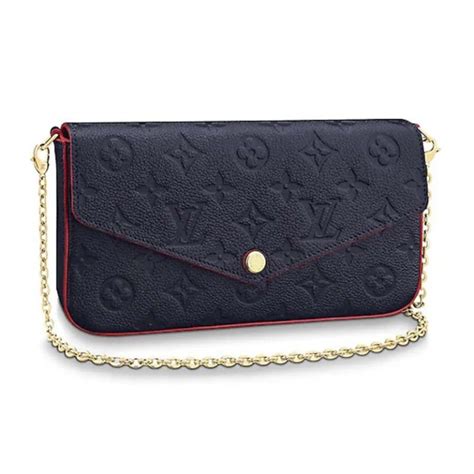 black louis vuitton felicie pochette|lv felicie pochette monogram.